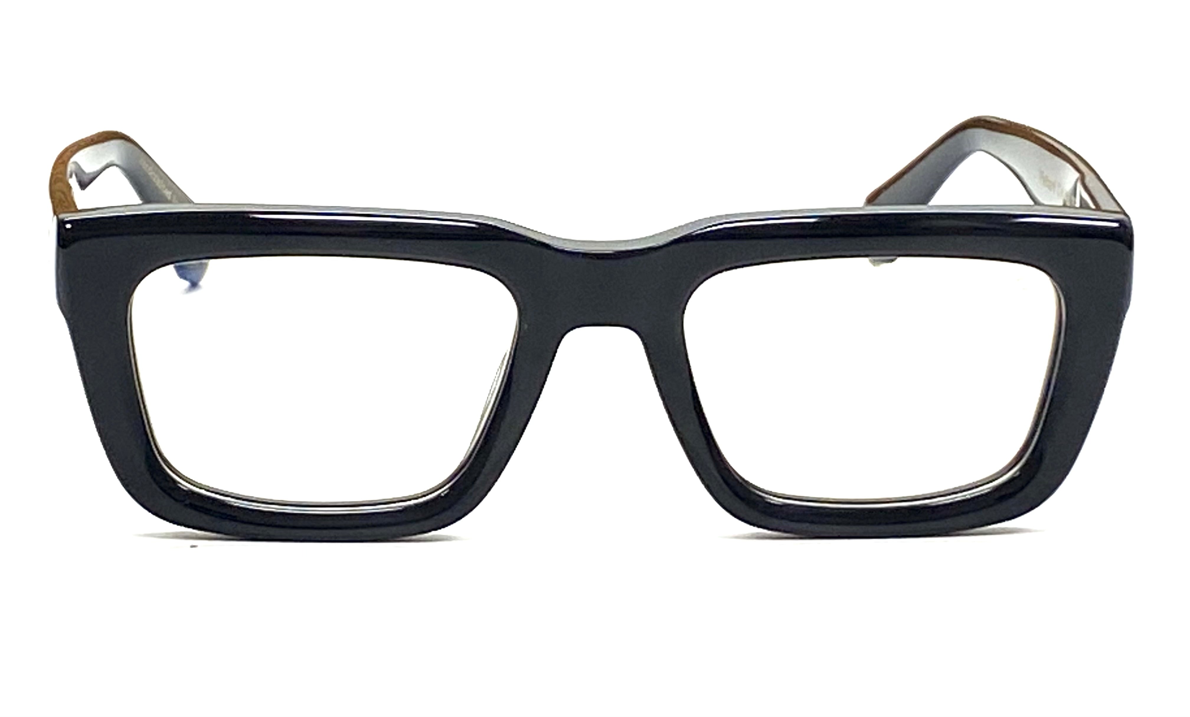 DIEHARD Optical Frame - Acetate Eyeglasses - pair of black framed glasses - Best black acetate optical eyewear near me