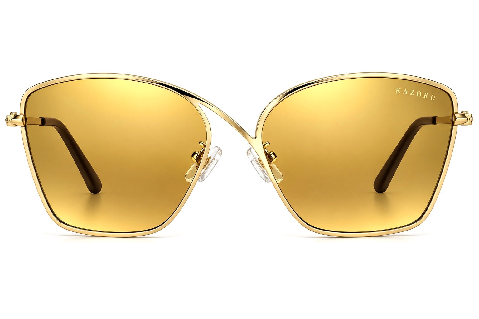 EUPHORIA 18K Gold Sunglasses | Gradient Mirror Lenses