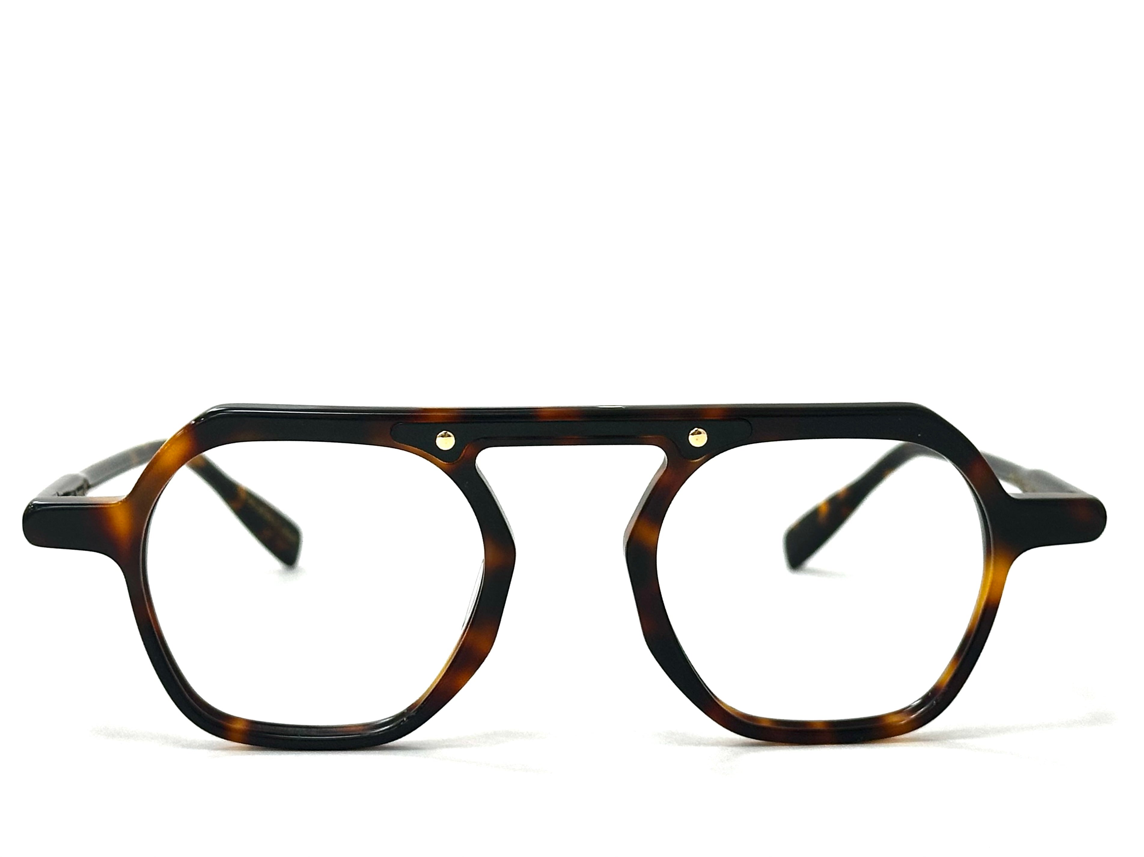 Tortoiseshell eyeglasses for women - Premium acetate material texture  eyewear