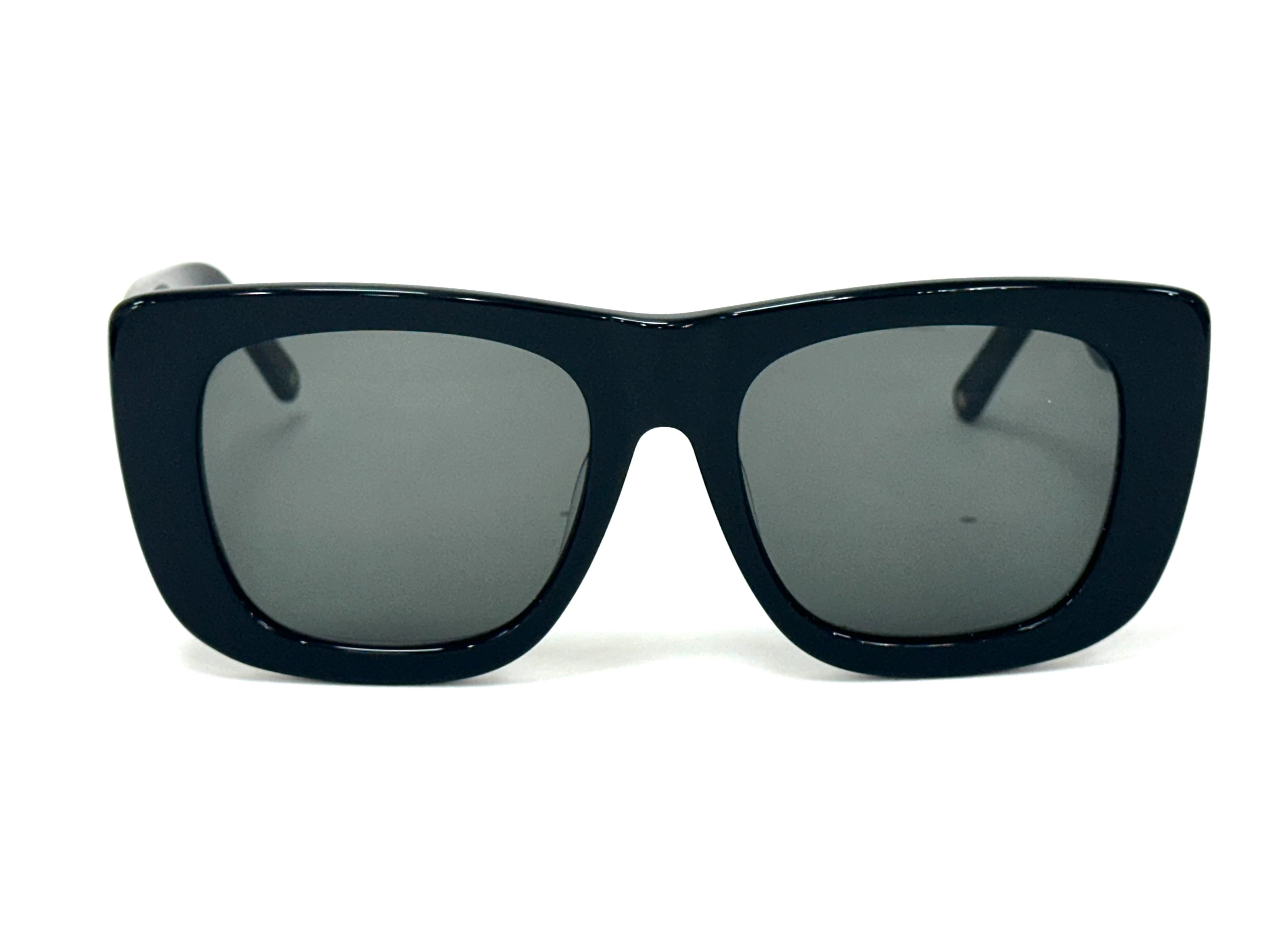 ICON acetate sunglasses front view - U-Fit bridge comfort detail - CR39 lens clarity demonstration