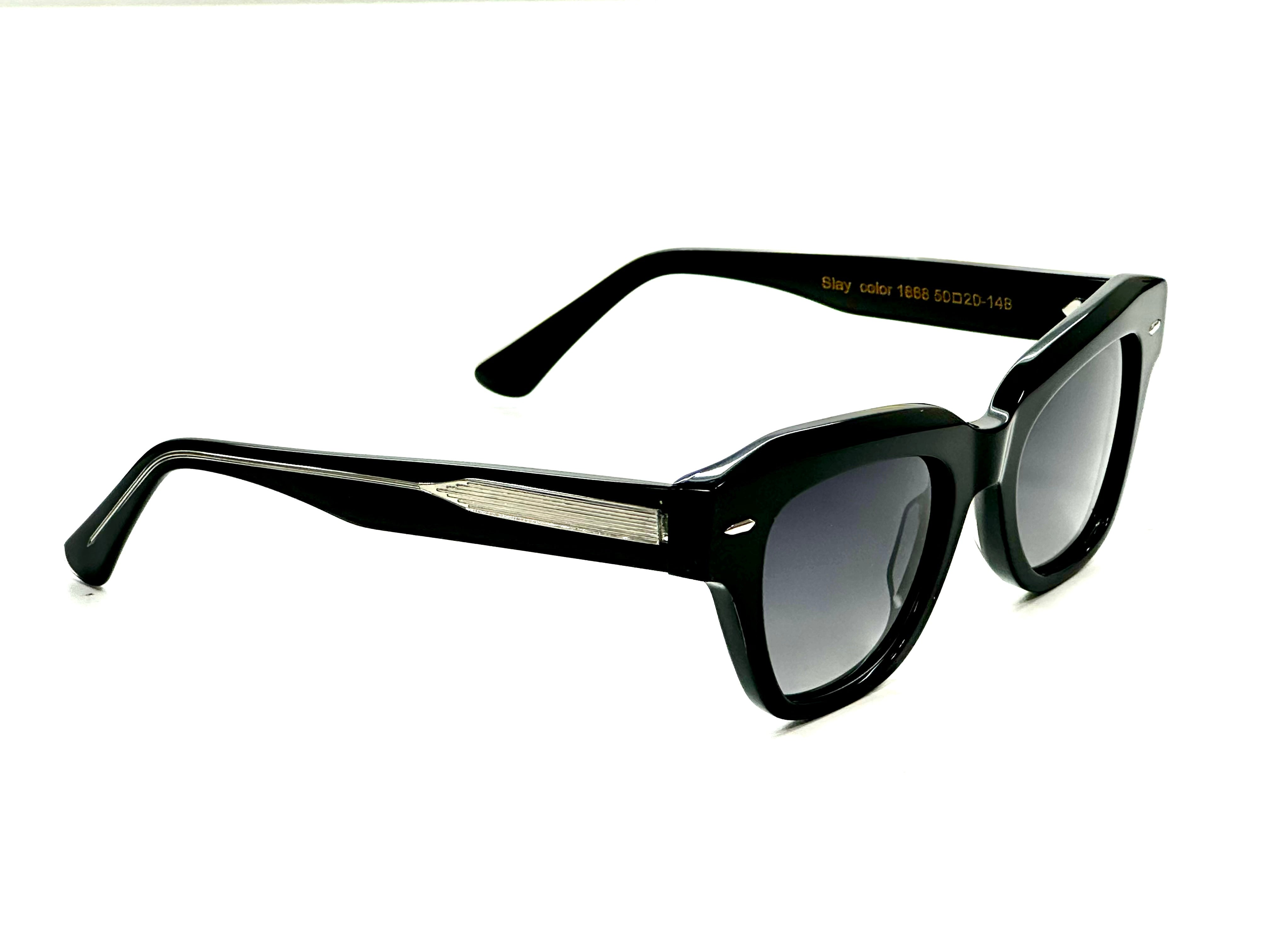 eyeglass places near me - oversized prescription glasses - SLAY unisex sunglasses in a modern lifestyle setting
