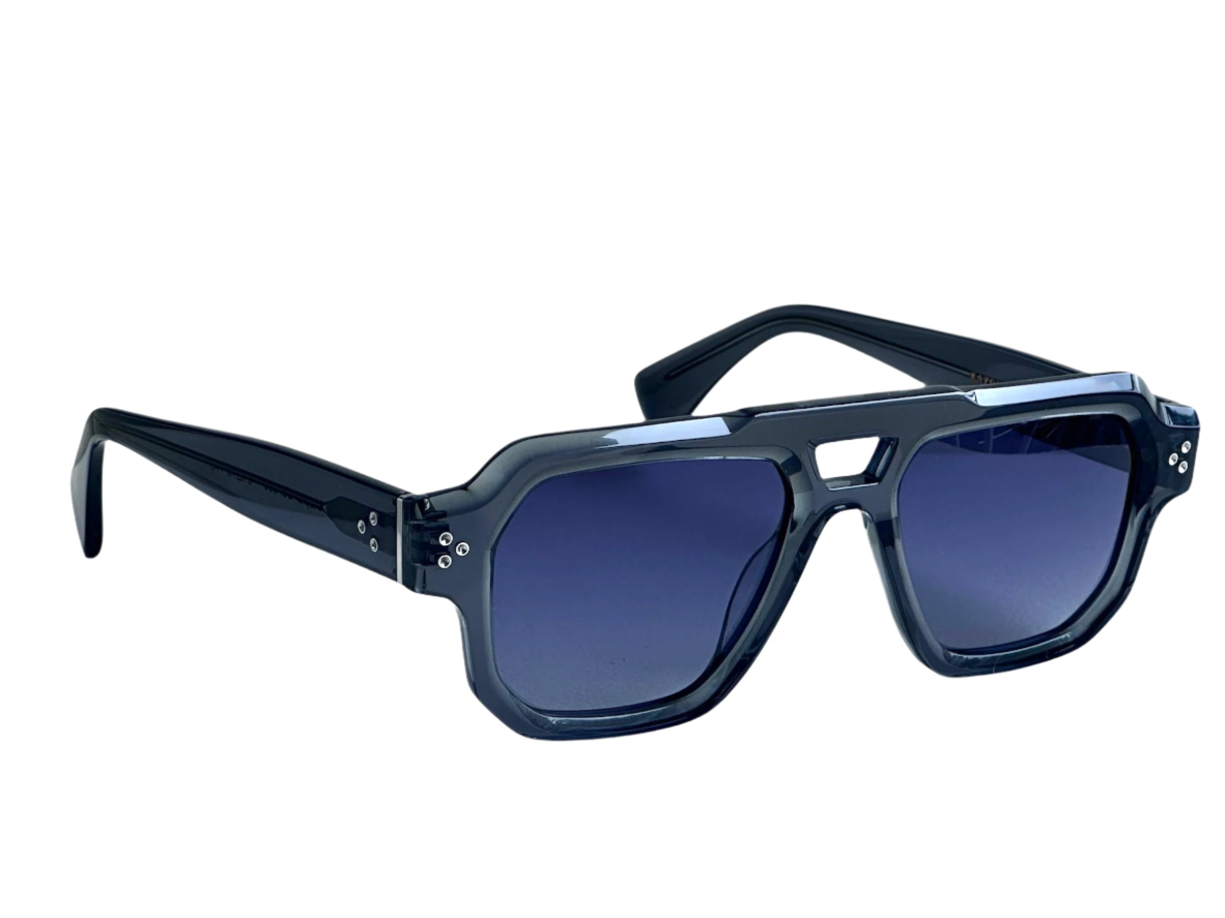 bespoke gradient lenses - comfort bridge sunglasses - unique polarized glasses