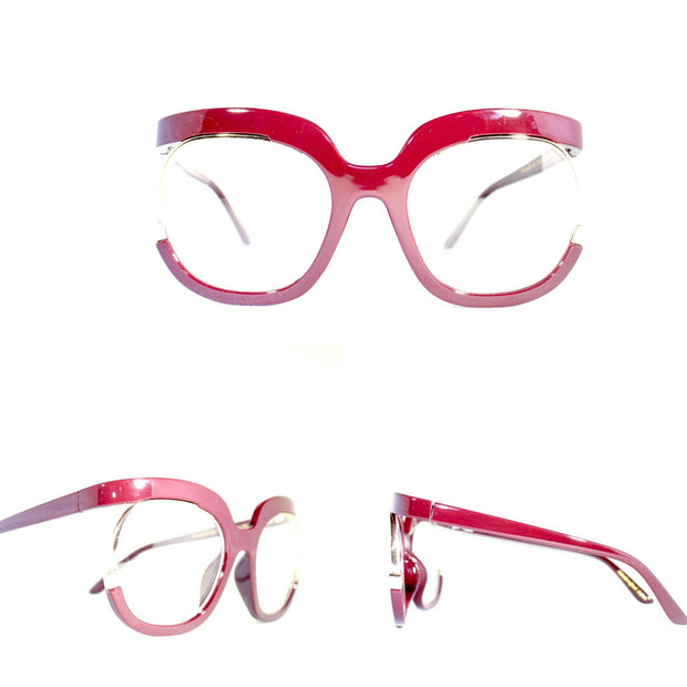 Intrepid - Kazoku Lunettes - red eyeglasses