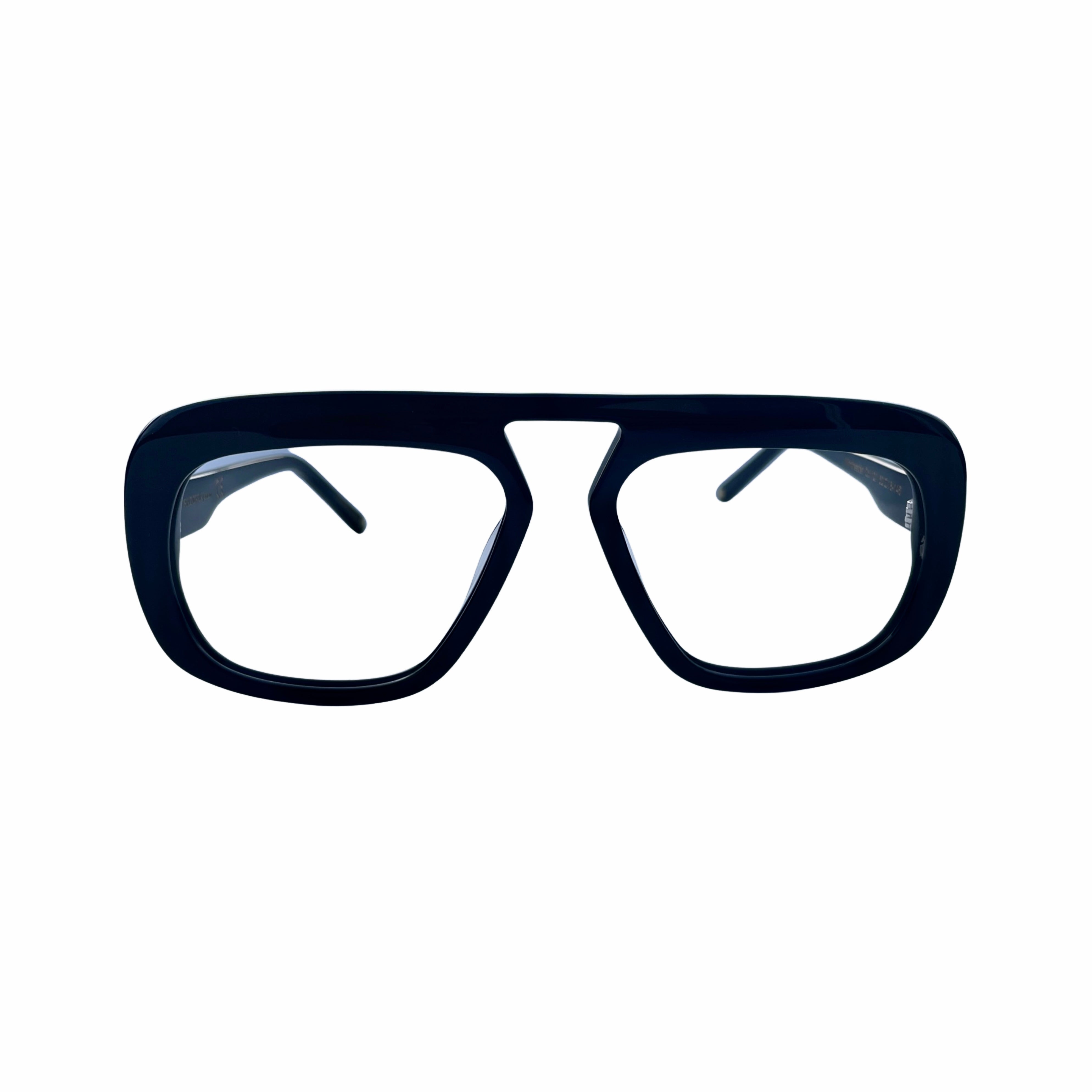 Anti-reflection coating eliminating glare on clear optical lenses - Durable acetate frames maintaining shape for long-term daily use