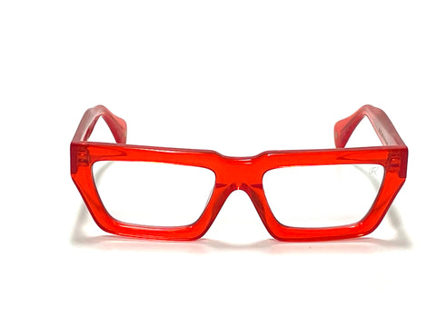 Blitz Optical Glasses - Acetate Optical Frames - Gold Mirror Lens Glasses