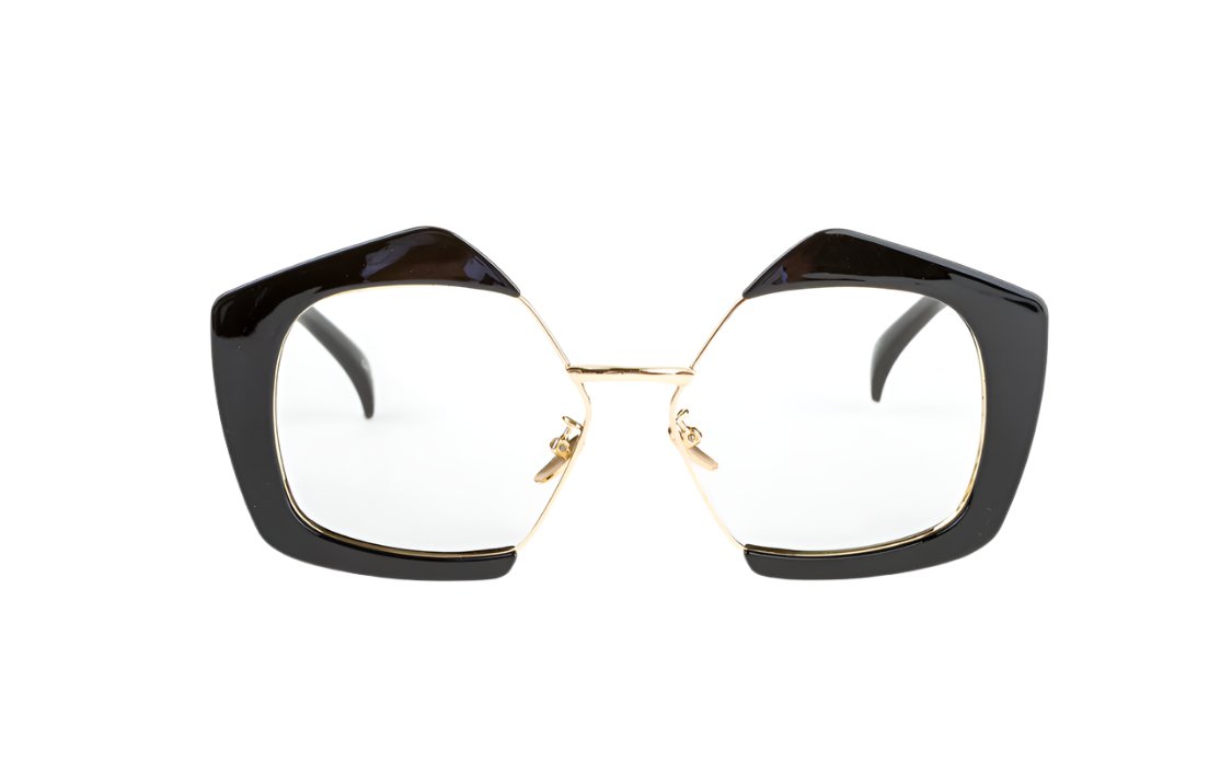 Gradient lenses adapt to different lighting conditions - Hangover black frames UV protection in gradient lenses for eye safety - silicone nose pad attachment on frames