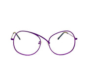 Anti-Reflection Glasses - Premium Optical Frames - Designer Eyeglasses - Gold Accents - Luxury Eyewear