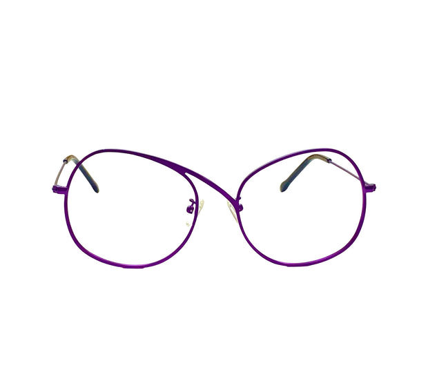 Anti-Reflection Glasses - Premium Optical Frames - Designer Eyeglasses - Gold Accents - Luxury Eyewear