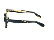 Fashionable Horn Eyewear- Handcrafted Horn Glasses- Black and Mix Texture Styles- Distinctive Optical Fashion- Elegant Horn Optical Frames- Exclusive Optics- Horn Limited Edition Collection