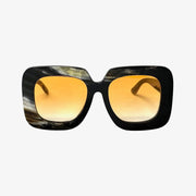 Fuse - sunglasses frames - fuse sunglasses - best sunglasses brand - cartier glasses - versace sunglasses - Handcrafted Eyewear - Unique Texture Shades- Gradient Orange Frames- Spring Hinges Sunglasses- Scratch-Resistant Horn Frames- UV Protection Optics- Exclusive Horn Texture- Fashionable Sunglasses- Natural Horn Frames- Luxury Eyewear- Customizable Sunglass Frames