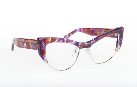 UV Shield Eyewear- Designer Optical Frames- Scratch Resistance Frames- Fashionable Eyewear- Monica UV Defense- Stainless Steel Frames