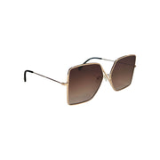 Flat Lens Sunglasses- UV Protection Shades- Trendy Gradient Lenses
