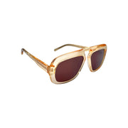 Keyhole Bridge Sunglasses- Acetate Frame Shades- CR39 Clarity Lenses- UV Protection Shades- Solid Lens Eyewear