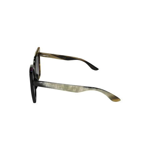 Unique Texture Horn Frames-
Black and Grey Sunglasses - Premium Sunglasses near me