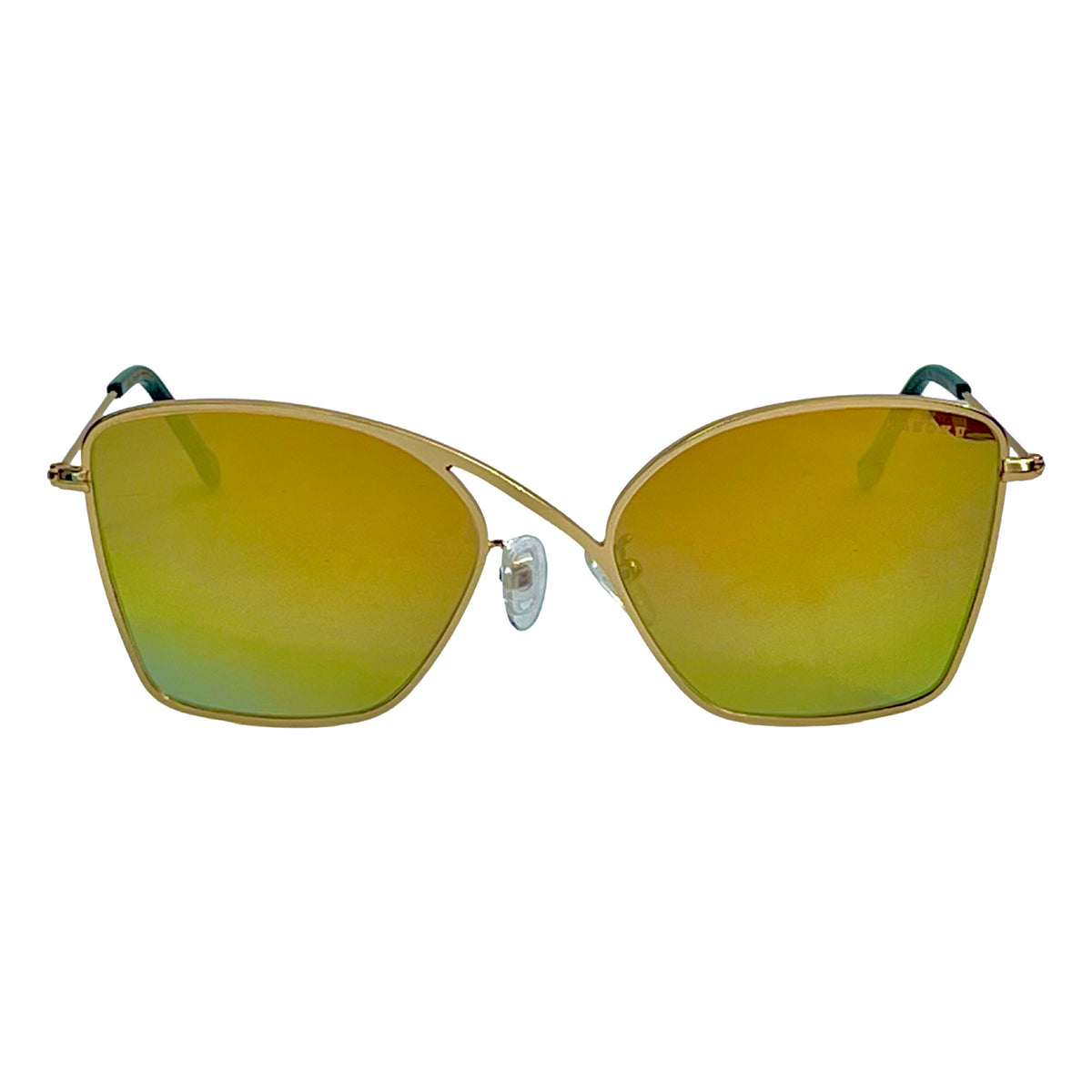 iiiconic KITTEN - 18k Gold-plated Unisex Sunglasses New Celine CL40235U S (54 - 18) with Green lenses and Gold frame  main image 4