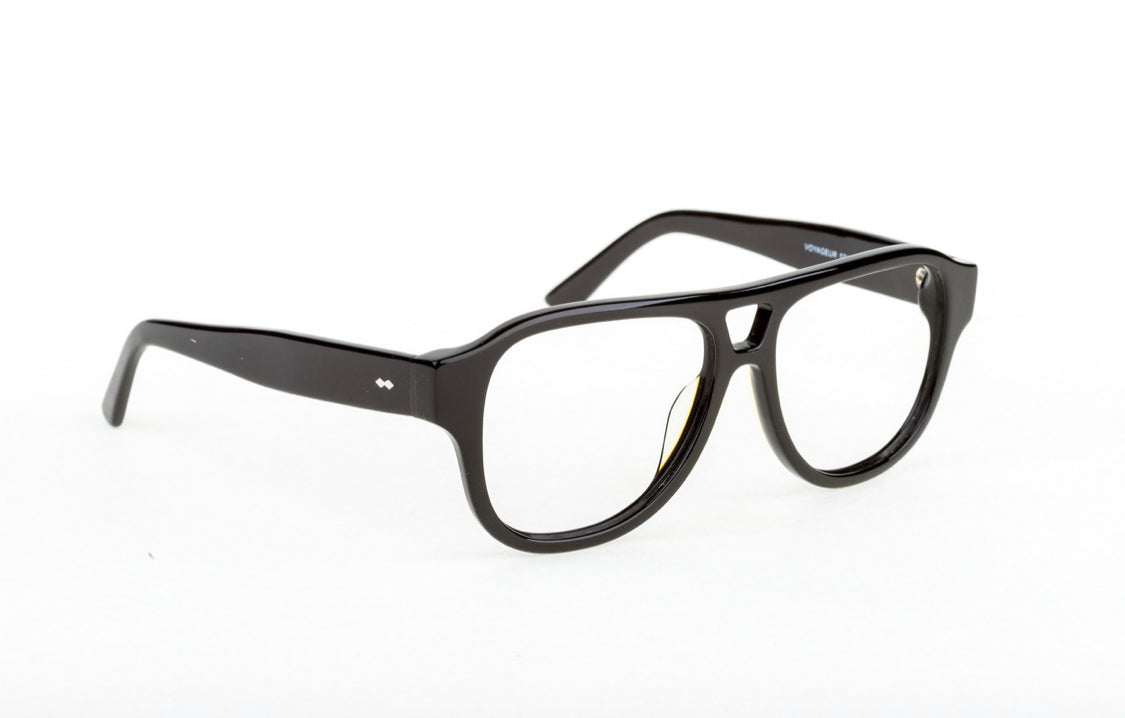 Voyageur Black Durable eyewear suitable for both urban and outdoor travel - Black travel gadget eyewear design

